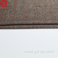 camel herringbone woven wool fabric